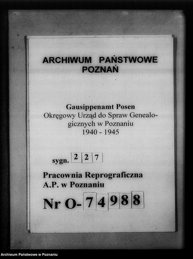 Obraz 1 z jednostki "Einziehungsprotokolle [ksiąg kościelnych] Kreis Warthbrücken [powiat kolski]"