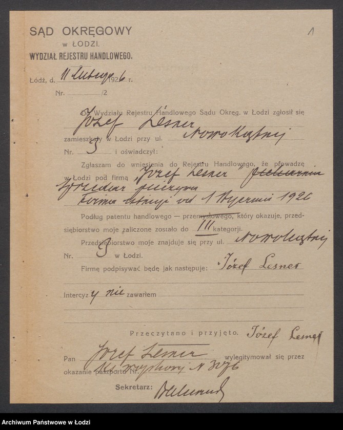 Obraz 3 z jednostki "Józef Lesner – sprzedaż pieczywa"