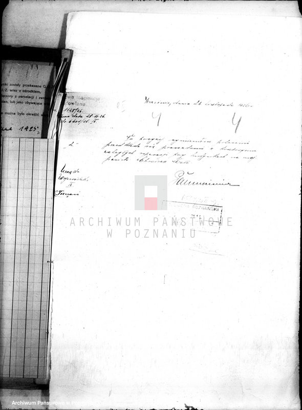 Obraz 10 z jednostki "Sprawy budowlane majątku Chocicza Mała"