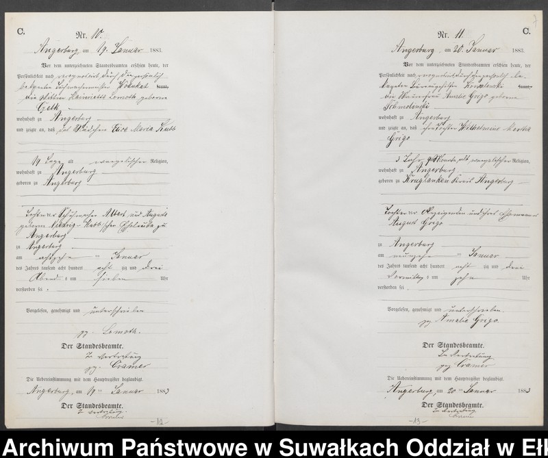 image.from.unit.number "Sterbe-Neben-Register des Preussischen Standes-Amtes Angerburg Kreis Angerburg"