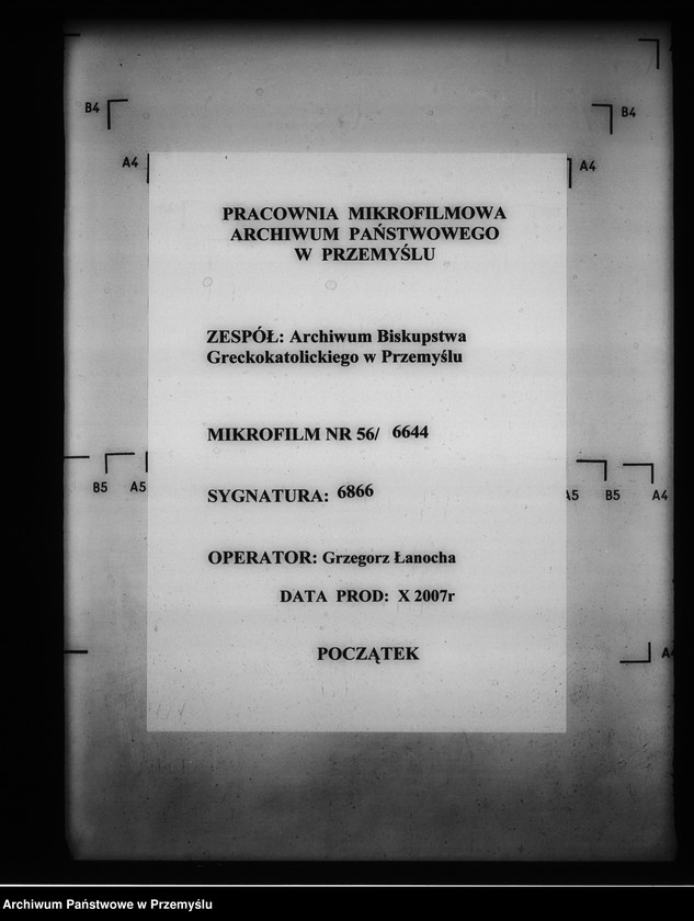 image.from.unit.number "[Kopie ksiąg metrykalnych parafii Zyndranowa z filią Barwinek (dekanat Dukla)]"