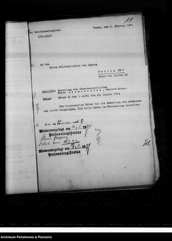 Obraz 15 z jednostki "Bewerbungen um Anstellung"