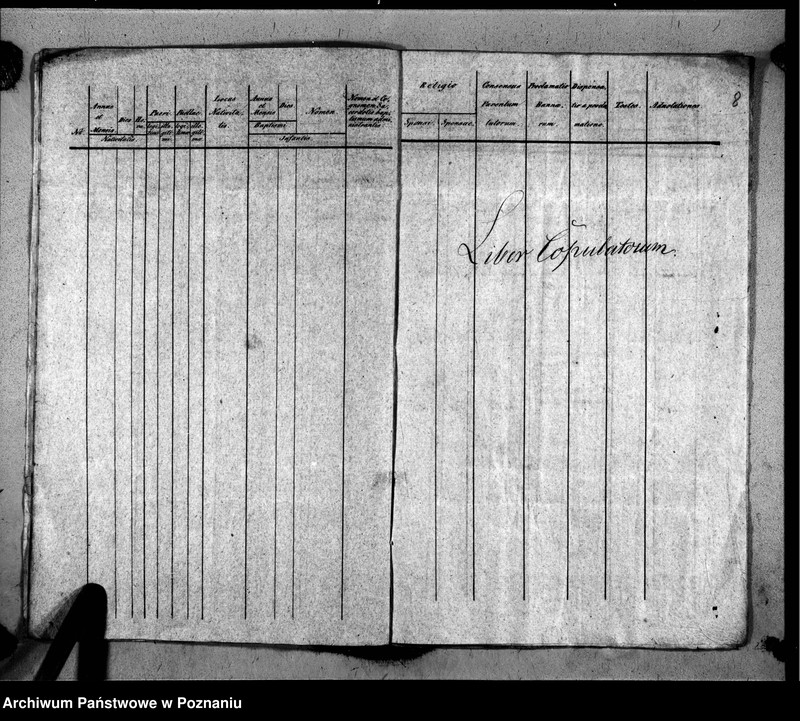 Obraz 7 z jednostki "Liber baptisatorum, copulatorum, mortuorum"