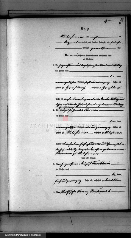 Obraz 18 z jednostki "Księga małżeństw"