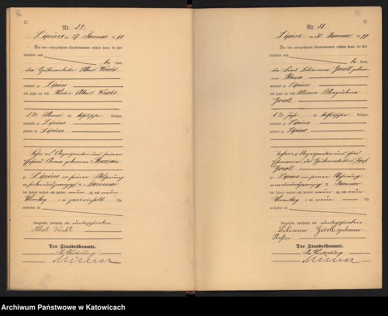 Obraz 19 z jednostki "Księga zgonów nr 1-575"