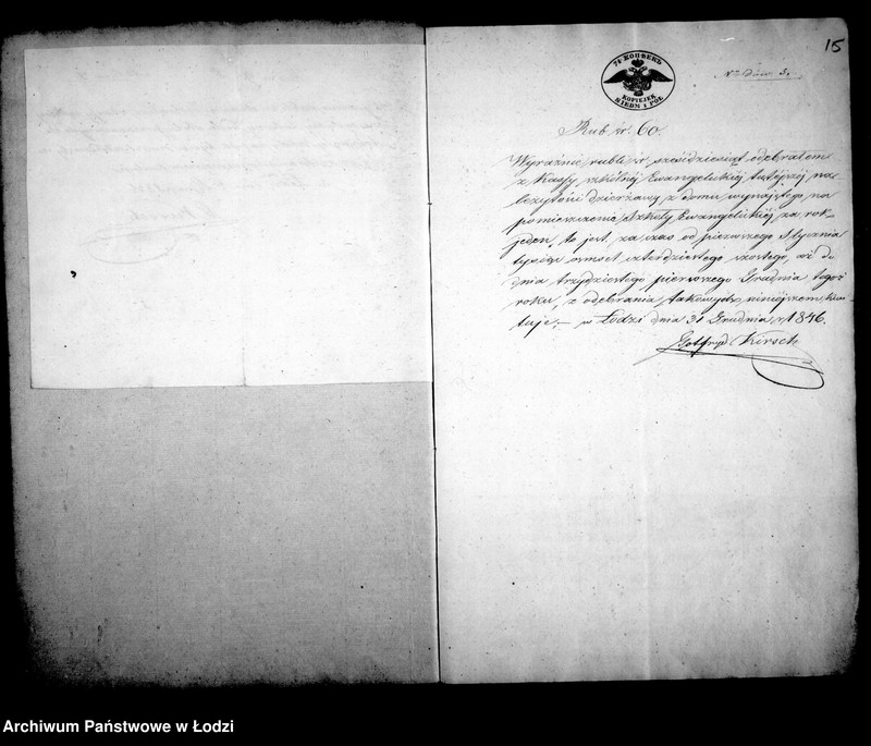 Obraz 20 z jednostki "Wykaz podatków podymnego dla szkoły elementarnej ewangelickiej"