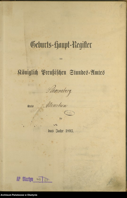 image.from.unit.number "Geburts-Haupt-Register Nr 1 - 99"