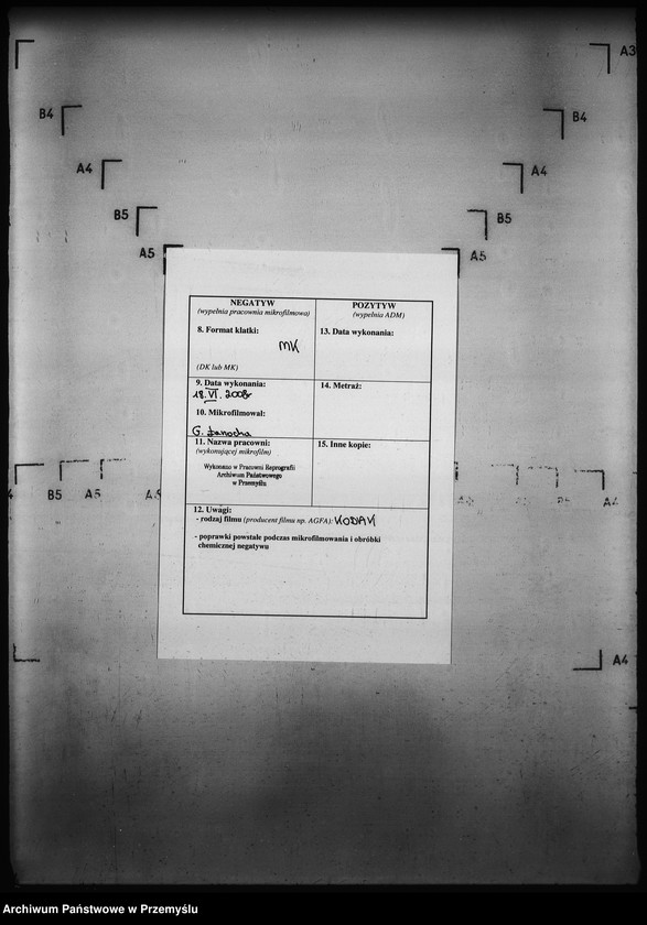 Obraz 3 z jednostki "[Kopie ksiąg metrykalnych parafii Nowa Wieś z filią Łosie (dekanat Muszyna)]"