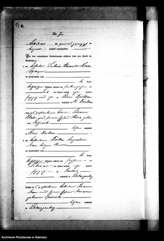 image.from.unit.number "Księga małżeństw"