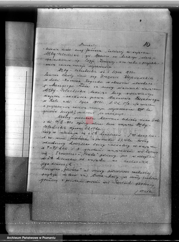 Obraz 14 z jednostki "Sprawy zmiany rodzaju użytków 18,66 ha gruntów leśnych w majątku Dęby-Szlacheckie powiatu kolskiego"