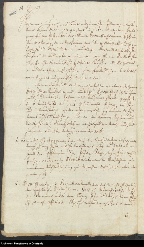 image.from.unit.number "Wegen der auf Erbpacht auszuthuenden Sechs Bruchbeete bey den Rastenburgschen Amts Hospital"