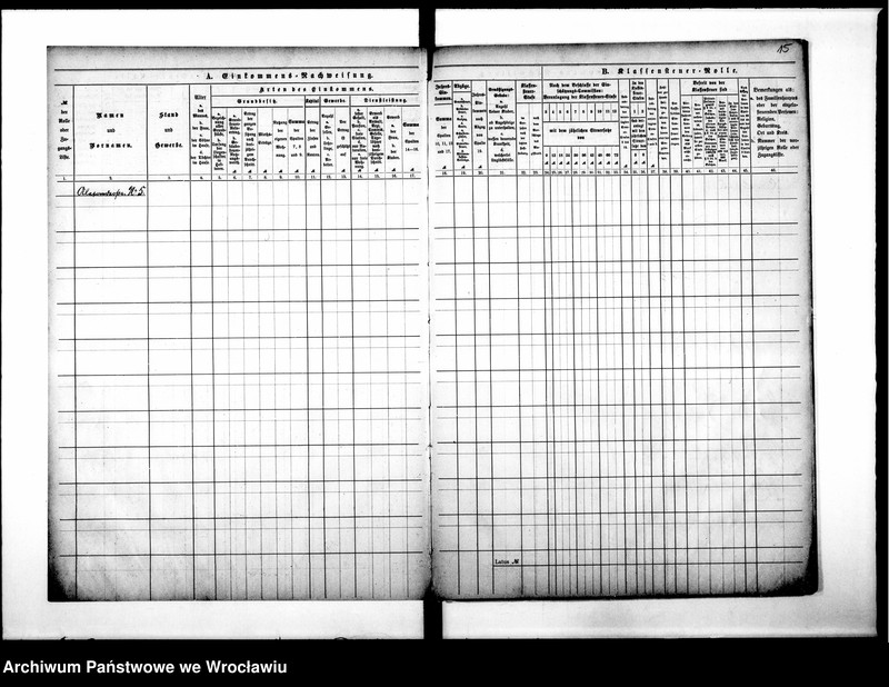 image.from.unit.number "Klassensteuerolle nebst Einkommens Nachweisung"