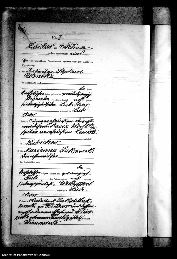 image.from.unit.number "Księga małżeństw"