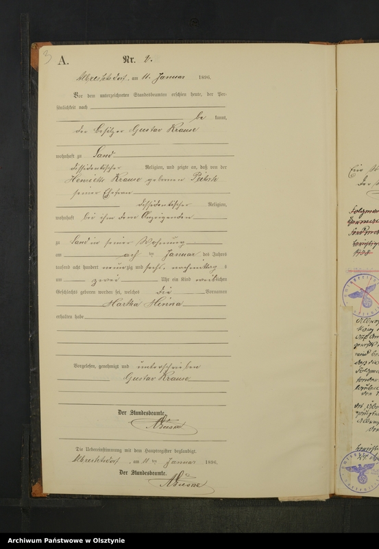 image.from.unit.number "Geburts-Neben-Register Nr 1 - 52"