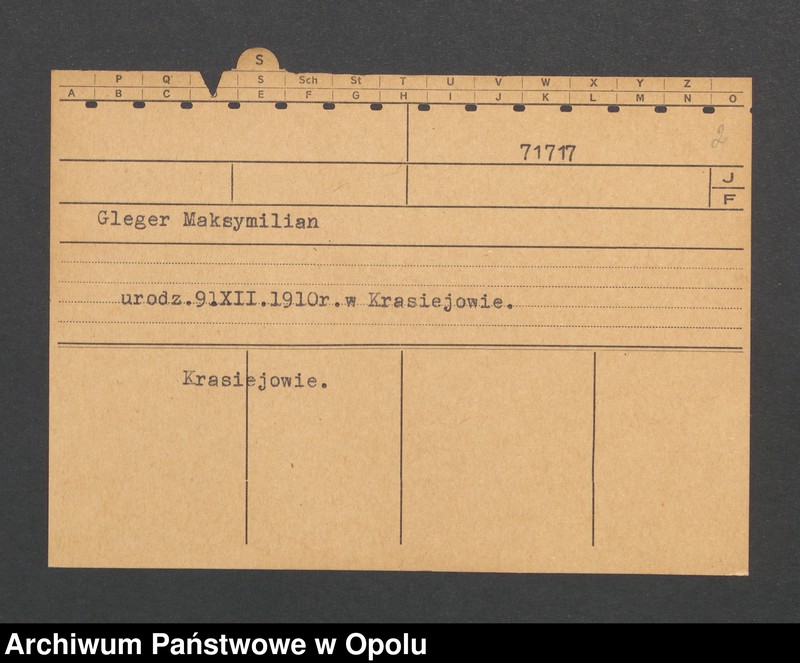Obraz 4 z jednostki "[Laschützer Karl, ur. 25.10.1878 r., zam. Wittenau]"