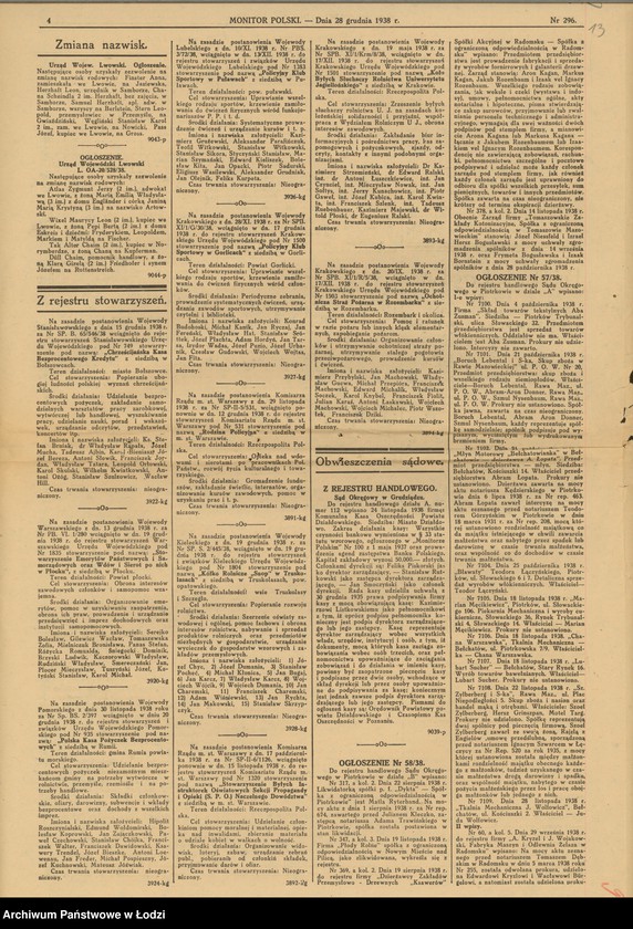 Obraz 15 z jednostki "J. Wolfowicz – tkalnia mechaniczna w Bełchatowie"