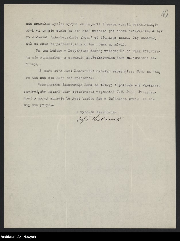 image.from.unit.number "Krakowski L. (profesor); Załączniki: list do I. Paderewskiego; L.2"
