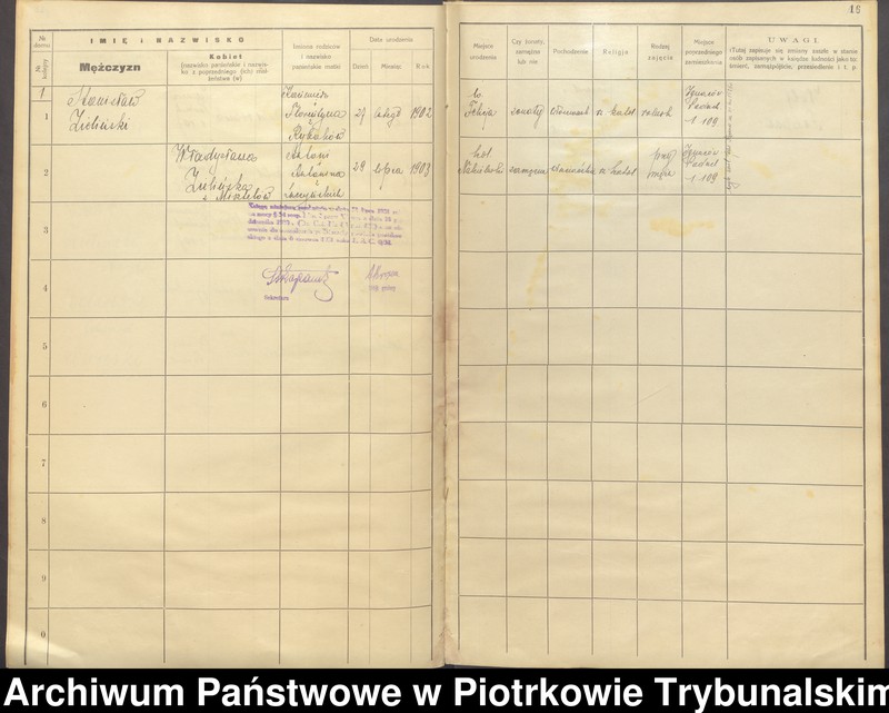 image.from.unit.number "[Księga ludności stałej gminy Ręczno] wieś Ignaców Poduchowny i Nowinki"