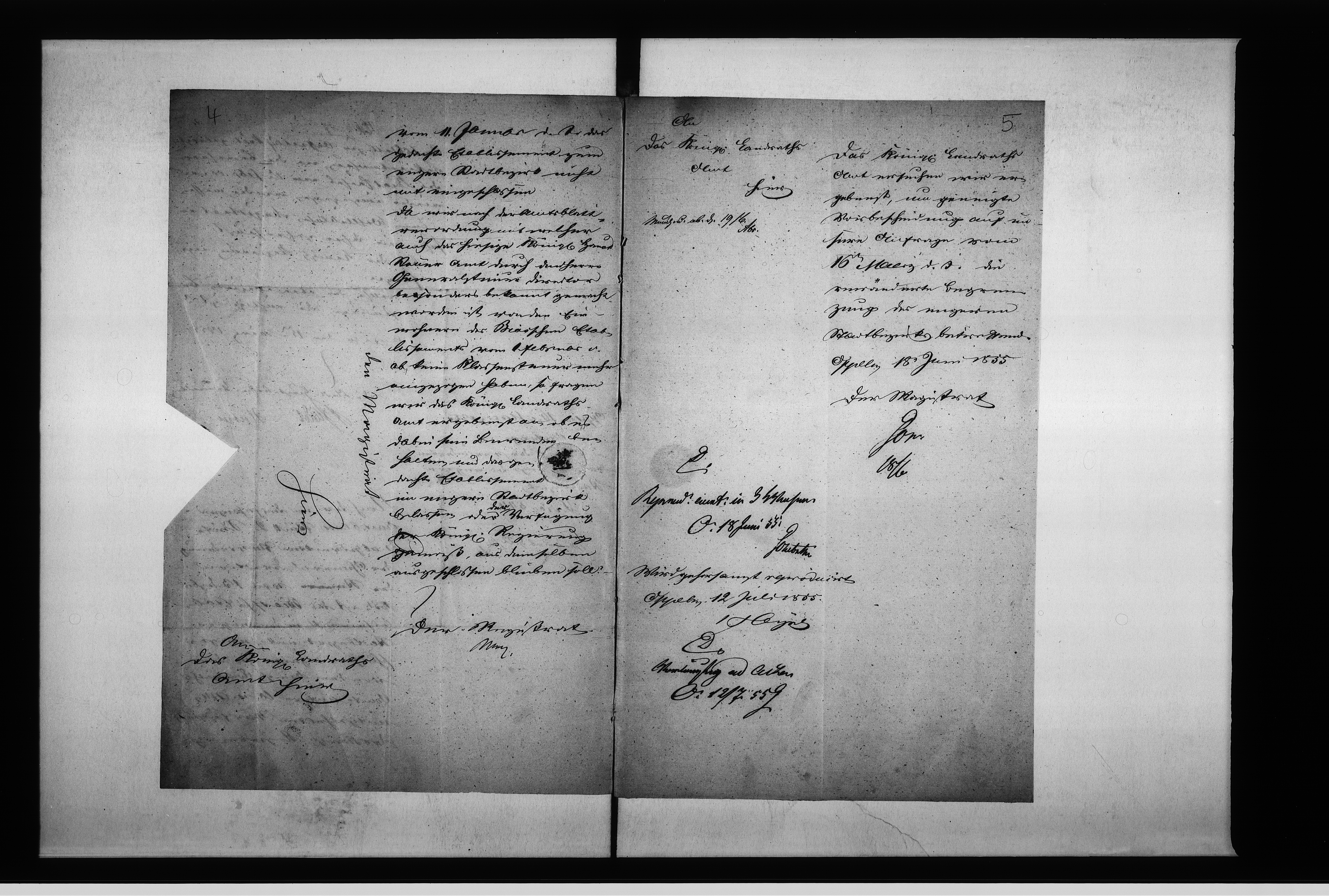 Obraz 7 z jednostki "Acta des Magistrats zu Oppeln betreffend die Erweiterung des mahl- und schlachtsteuerpflichtigen Bezirks der Stadt"