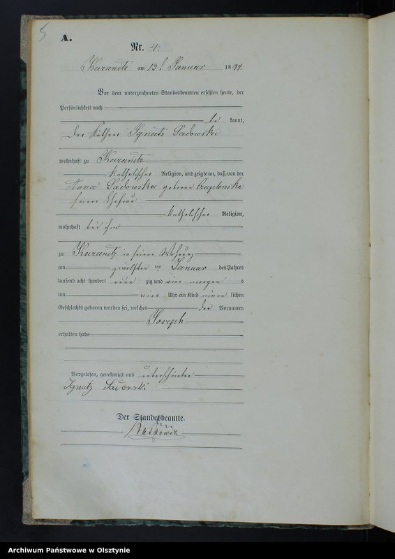 image.from.unit.number "Geburts-Haupt-Register Nr 1 - 77,1 - 97,1 - 88 i 1 - 83"