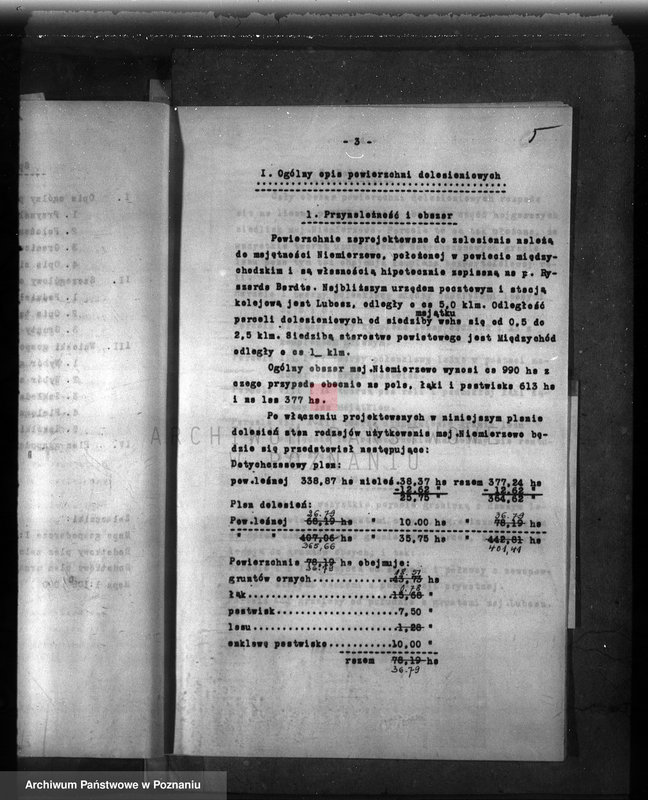 Obraz 9 z jednostki "Dodatkowy plan gospodarstwa leśnego majątku Niemierzewo powiatu międzychodzkiego 1938-1948"