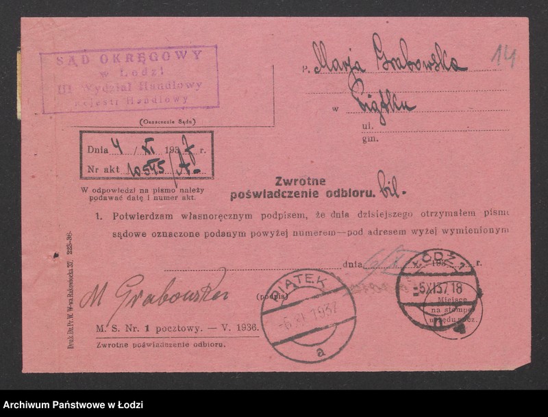 Obraz 16 z jednostki "Marja Grabowska – restauracja"