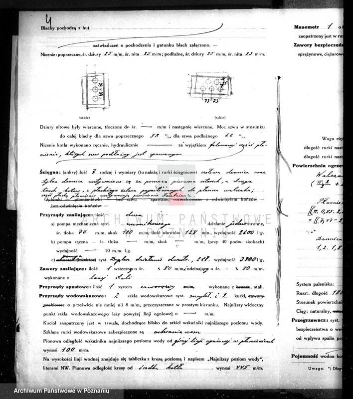 Obraz 8 z jednostki "Gorzelnia rolnicza maj. Lwówek, własność St. Łąskiego nr woj. kotła 6244"