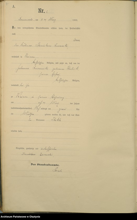 image.from.unit.number "Geburts-Haupt-Register Nr 1 - 71"