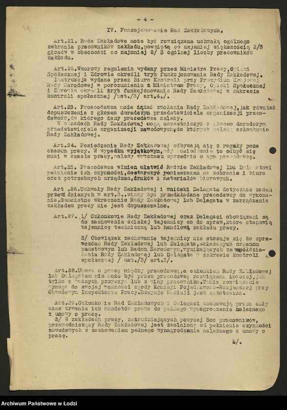 Obraz 5 z jednostki "Okólniki, uchwały i instrukcje związków zawodowych"