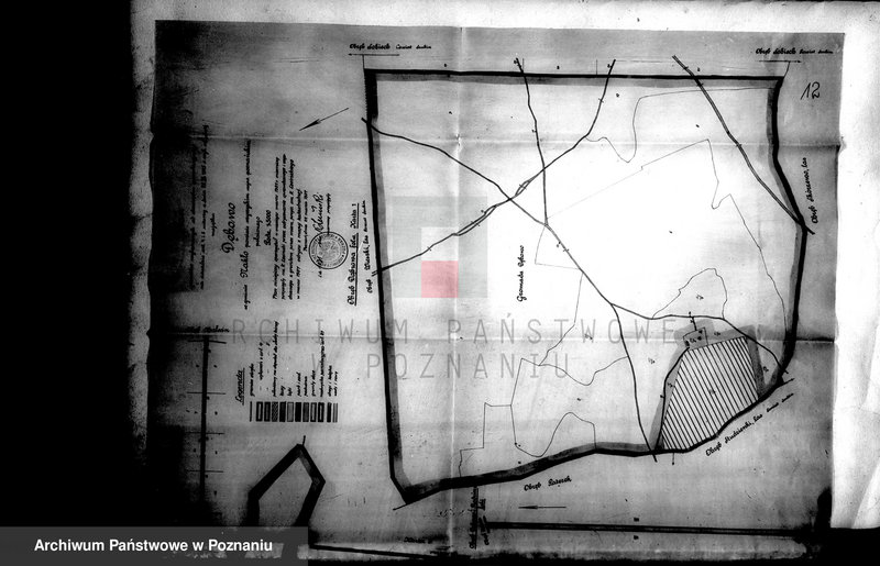Obraz 18 z jednostki "Rejestr pomiarowy wyłączeń z art. 4 i 5 ustawy o reformie rolnej majątku Dębowo powiatu wyrzyskiego"