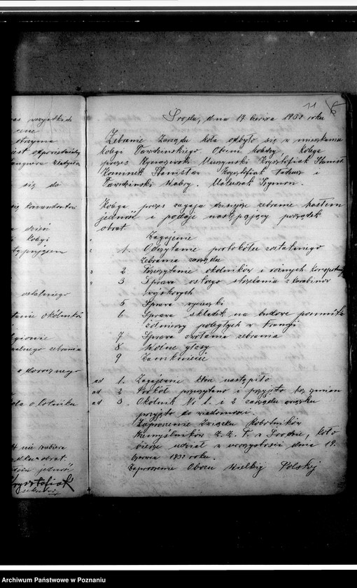 Obraz 15 z jednostki "Sprawozdania z zebrań związku"