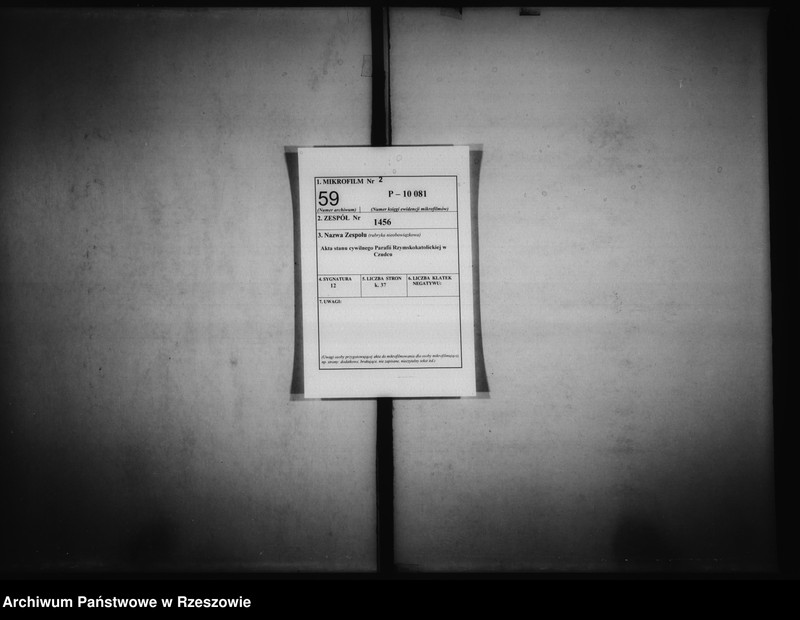 image.from.unit.number "Księga metrykalna - urodzenia, małżeństwa, zgony - parafia Czudec: Czudec, Przedmieście, Babica, Nowa Wieś, Wyżne, Piekarówka, Zaborów"