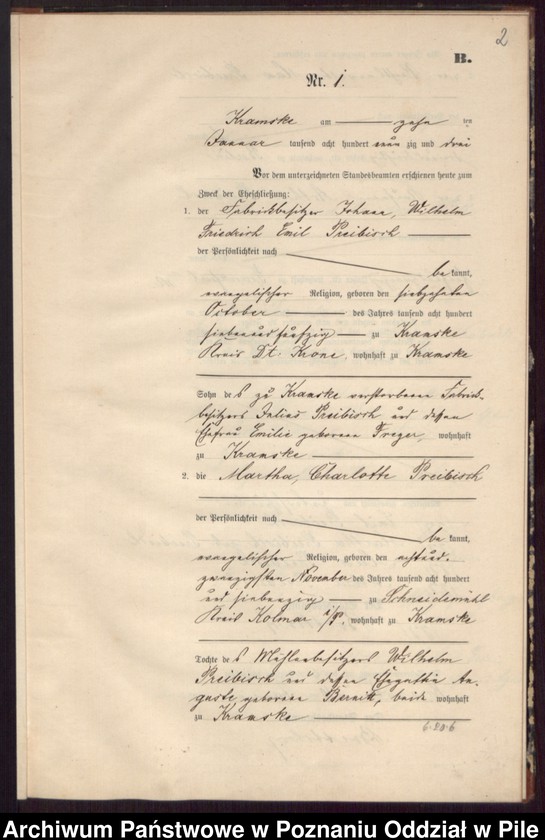 image.from.unit "Księga małżeństw"