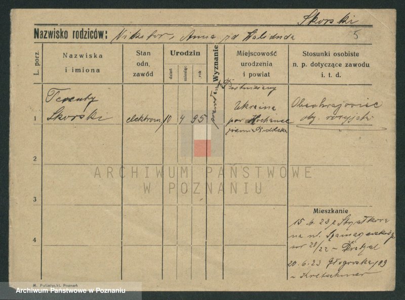 image.from.unit.number "Skórski - Slatner"