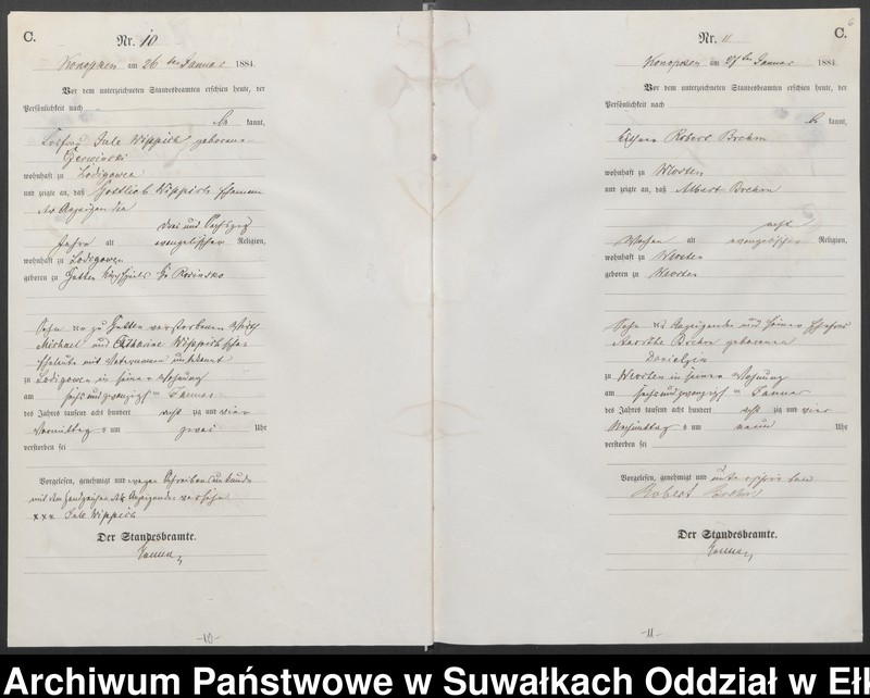 image.from.unit.number "[Sterbe-Haupt-Register des Königlich Preussischen Standes-Amtes Belzonzen Kreis Johannisburg]"