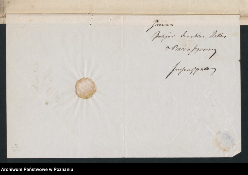 Obraz 14 z jednostki "A. betr. den polnischen Flüchtling Michael von Zakrzewski"