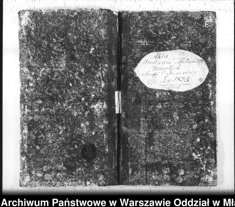 image.from.unit.number "Akta urodzeń, małżeństw i zgonów"