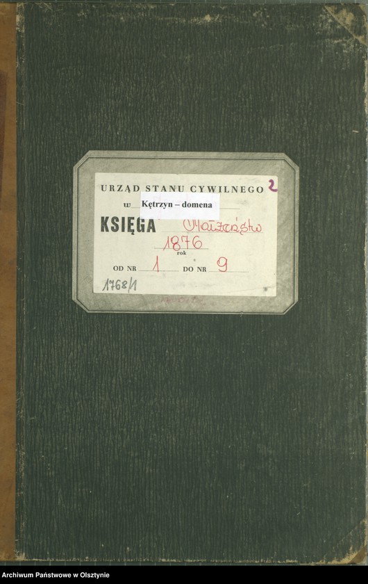 image.from.unit.number "Heiraths-Neben-Register Nr 1 - 9"