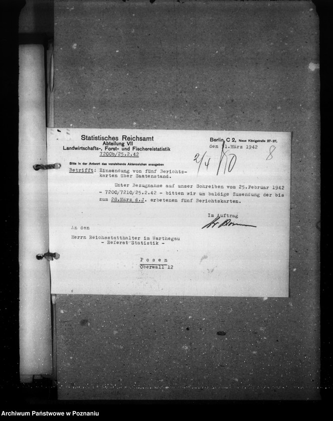 Obraz 12 z jednostki "Saatenstand und Ernte"