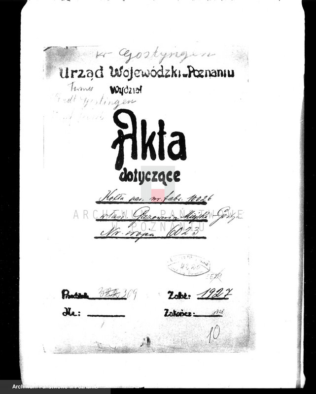 Obraz 4 z jednostki "Warsztat W. Mańkowskiego w Gostyniu kocioł wulkanizacyjny nr woj. kotła 6408"