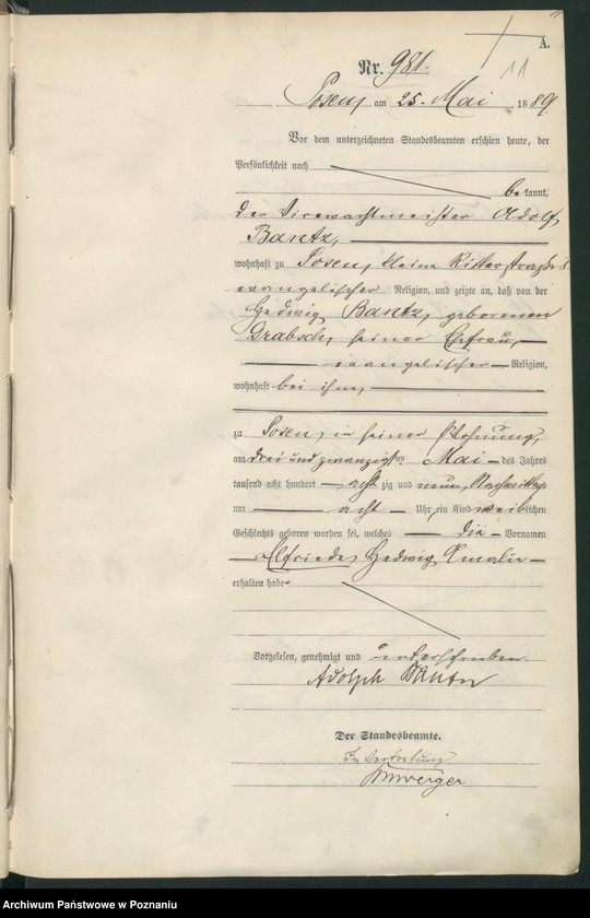 image.from.unit.number "Księga urodzeń t. III"