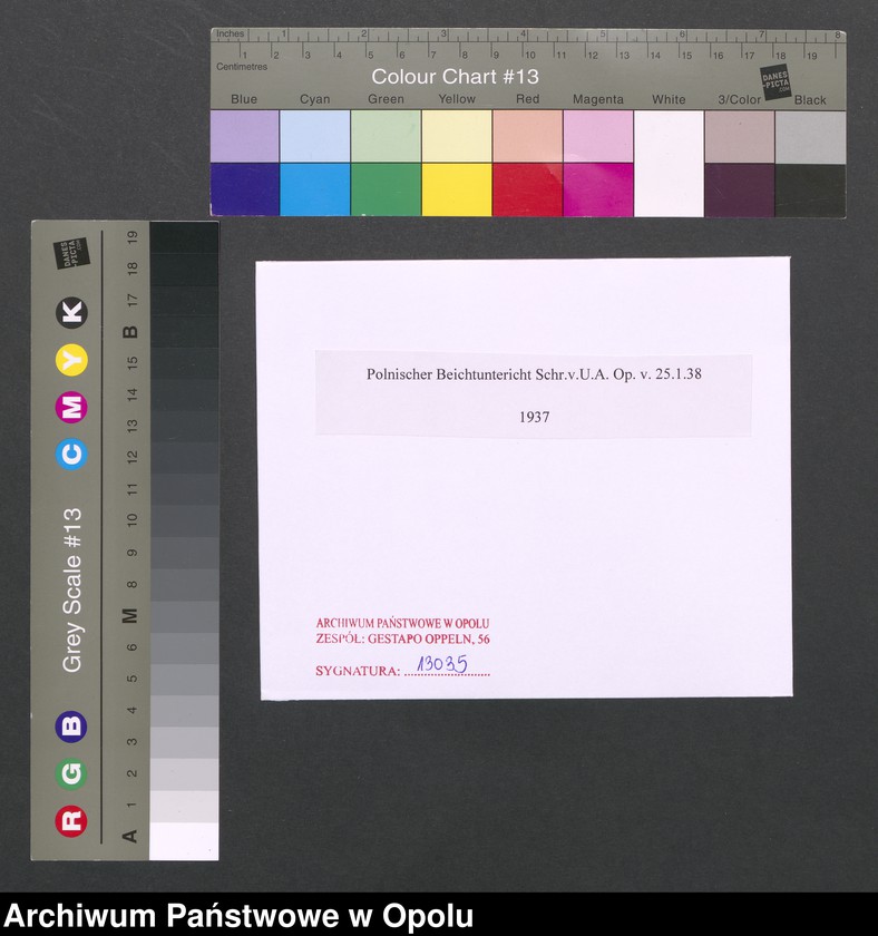 Obraz 2 z jednostki "Polnischer Beichtuntericht  Schr.v.U.A. Op. v. 25.1.38"