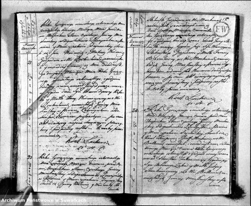 image.from.unit.number "Akta Umarłych w Gminie Mirosławskiey w R-u 1814 od dnia 1-go Stycznia do ostatniego Grudnia"