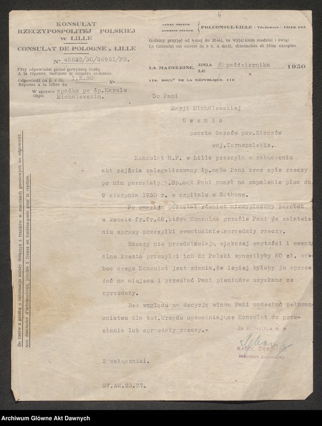 image.from.unit.number "Parafia: różne. Dekanat: różne. [Akta różnych urzędów parafialnych na terenie archidiecezji lwowskiej]."