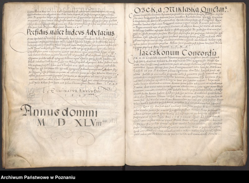 Obraz 8 z jednostki "Liber obligacionum, decretorum, quietationum, contractuum. Acta consulatus Posnaniensis ab anno 1548."