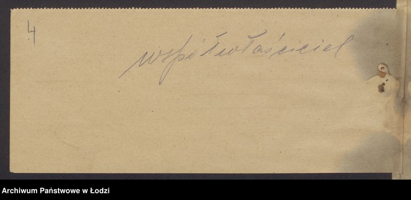 Obraz 6 z jednostki "Aron Warhaft - sprzedaż towarów manufakturowych i przędzy"