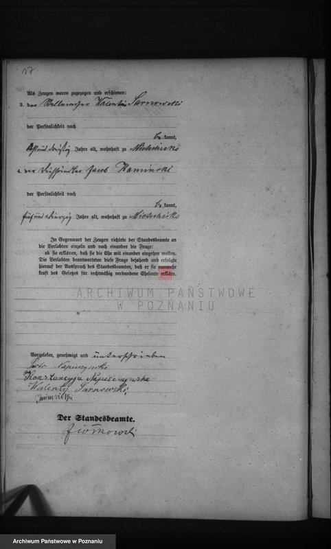 Obraz 19 z jednostki "Księga małżeństw"