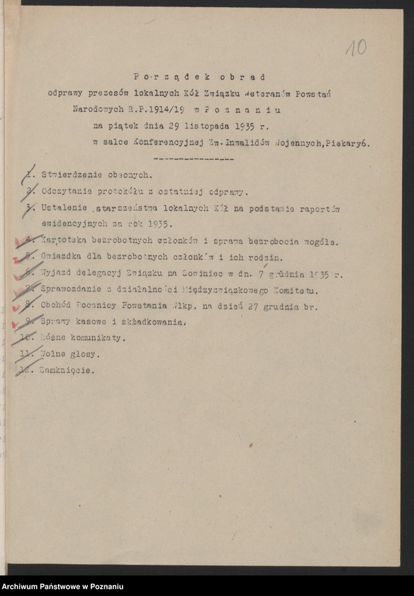 image.from.unit.number "Zebranie Zarządu, odprawy prezesów, zaproszenia [Związku Weteranów Powstań Narodowych Rzeczypospolitej Polski]"