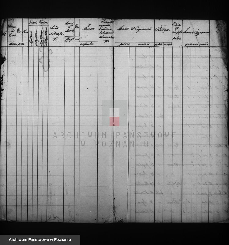 Obraz 3 z jednostki "Liber duplicatus baptisatorum"