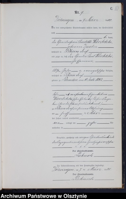 image.from.unit.number "Sterbe-Neben-Register Nr 1 - 50"